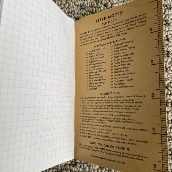 Mini Adidas Field Notes Notebook & Funny Post It Cards - Picture 4 of 8